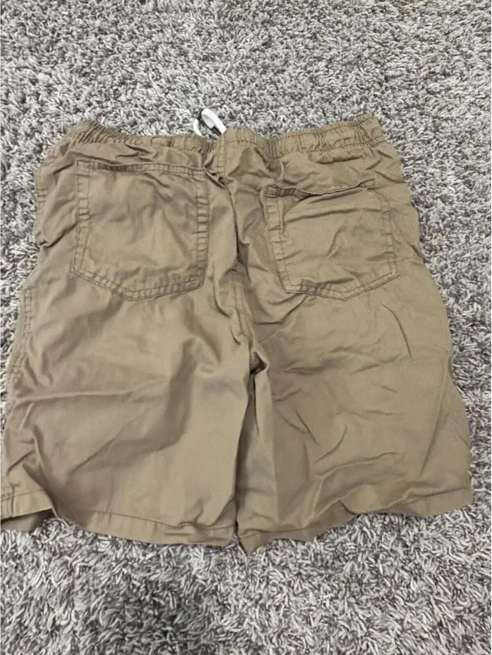 Cat & Jack Twill Khaki Shorts XL 14 Husky